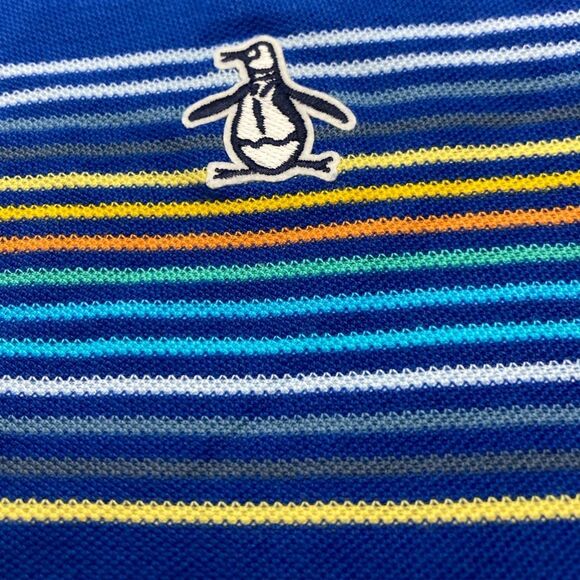 Original Penguin Men's Blue Polo Shirt Size M - Picture 3 of 7